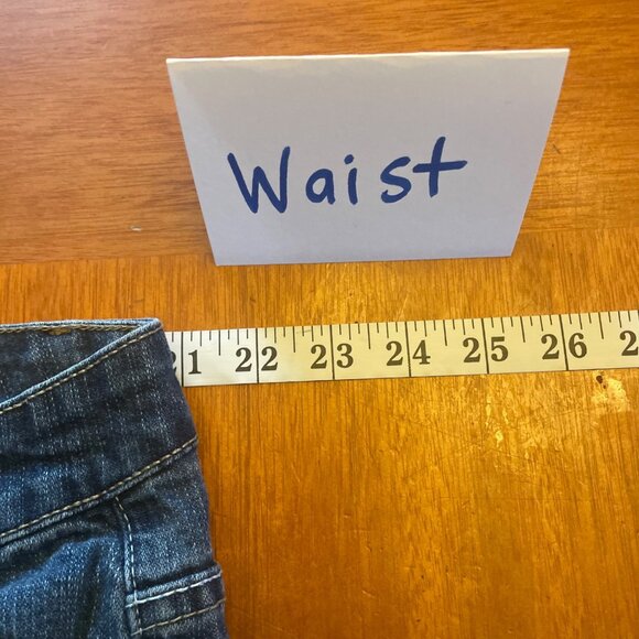 Maurices Plus size 22 women's jeans distressed embellished pockets - Picture 3 of 8